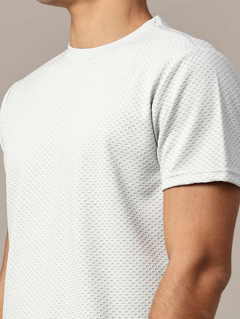 grey cotton plain coord set - 22345180 -  Standard Image - 4