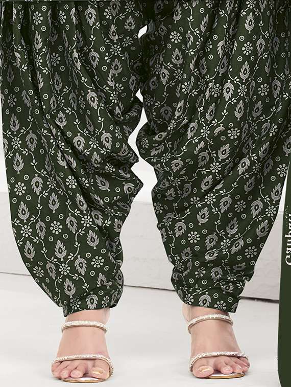 women printed three quarter sleeve kurta patiala with dupatta set - 22345734 -  Standard Image - 4