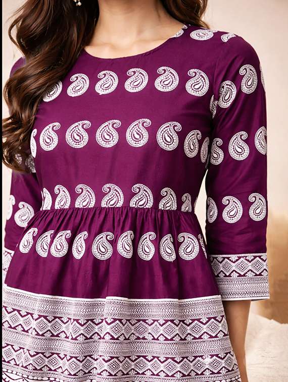 women embroidered top and trouser co-ord set - 22345813 -  Standard Image - 4