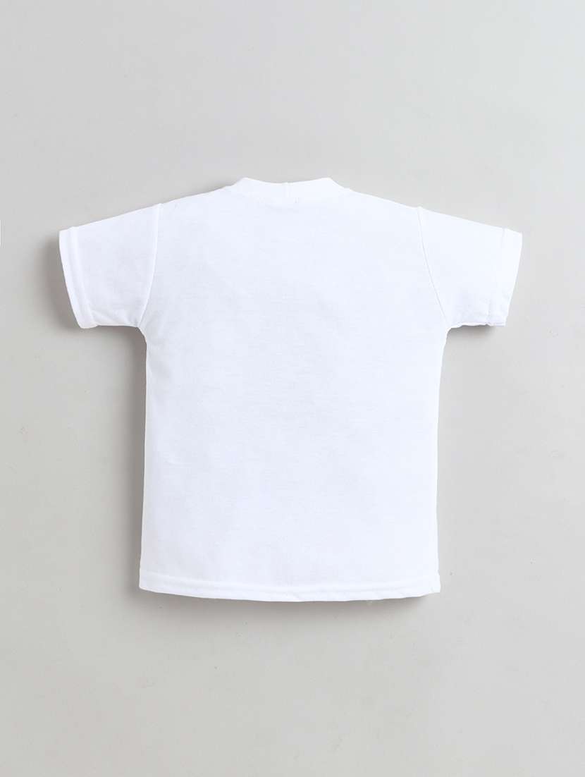 boys checkered blazer and trouser with t-shirt set - 22345904 -  Standard Image - 4