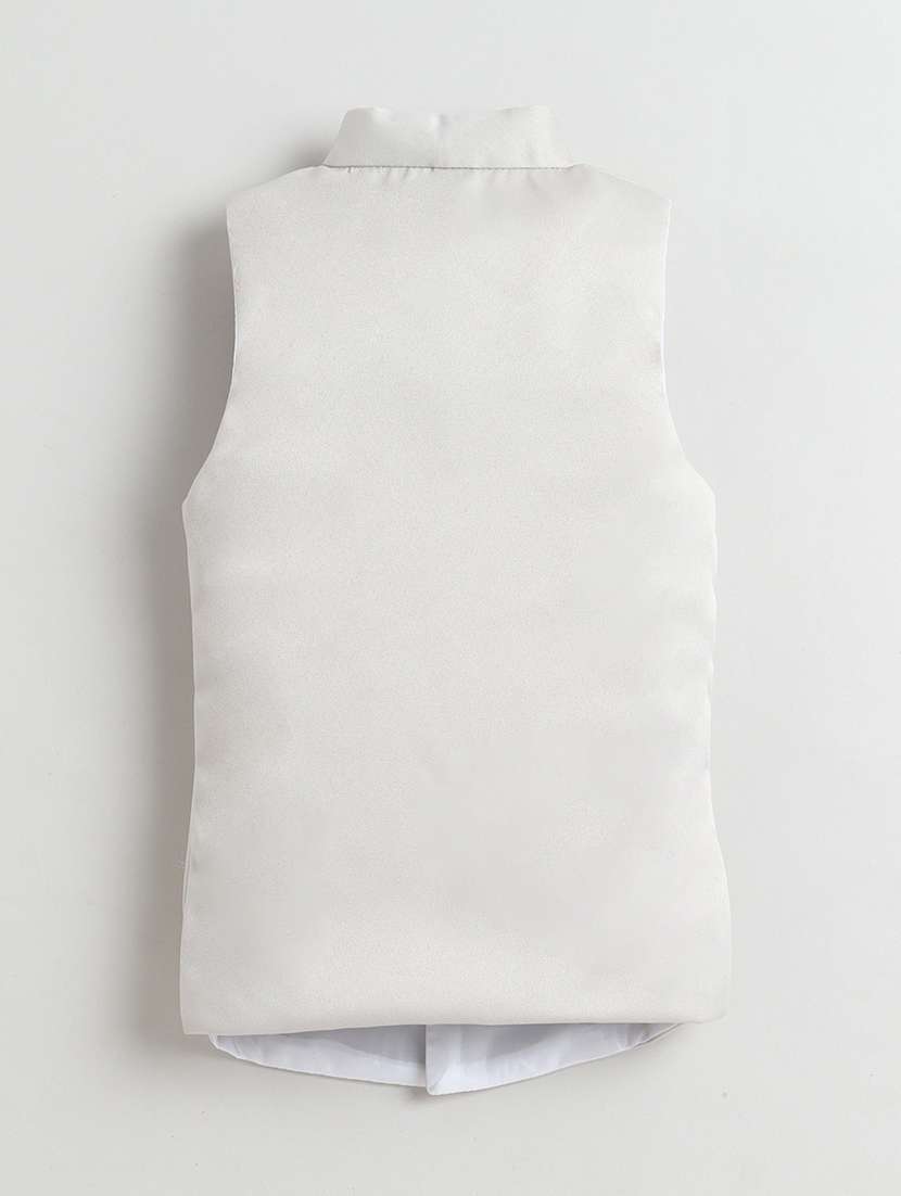 boys embroidered long sleeve sherwani set - 22345914 -  Standard Image - 4