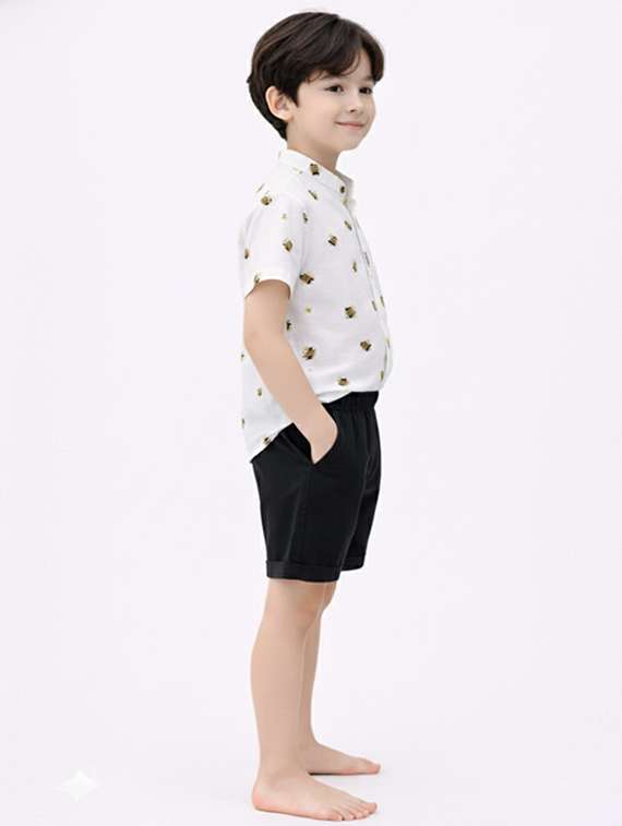 boys printed shirt and shorts set - 22345952 -  Standard Image - 1