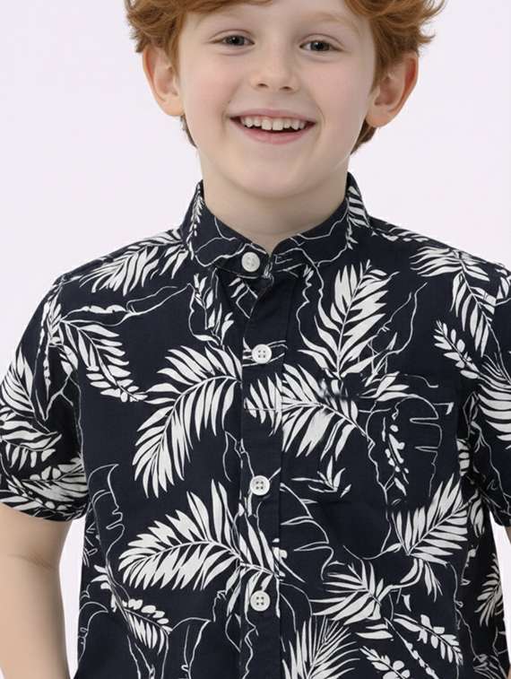 boys printed shirt and shorts set - 22346041 -  Standard Image - 4