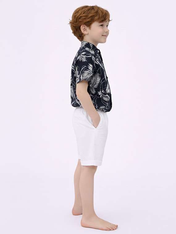 boys printed shirt and shorts set - 22346042 -  Standard Image - 1