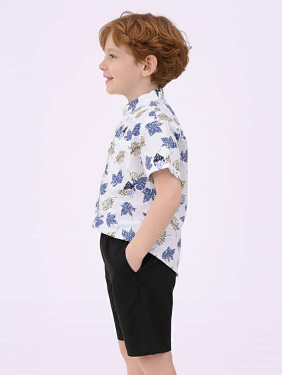 boys printed shirt and shorts set - 22346048 -  Standard Image - 1