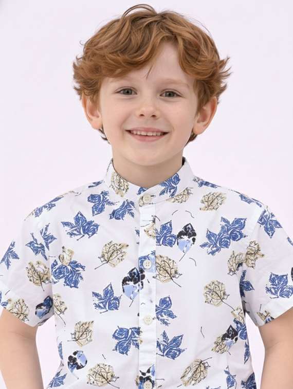 boys printed shirt and shorts set - 22346050 -  Standard Image - 4