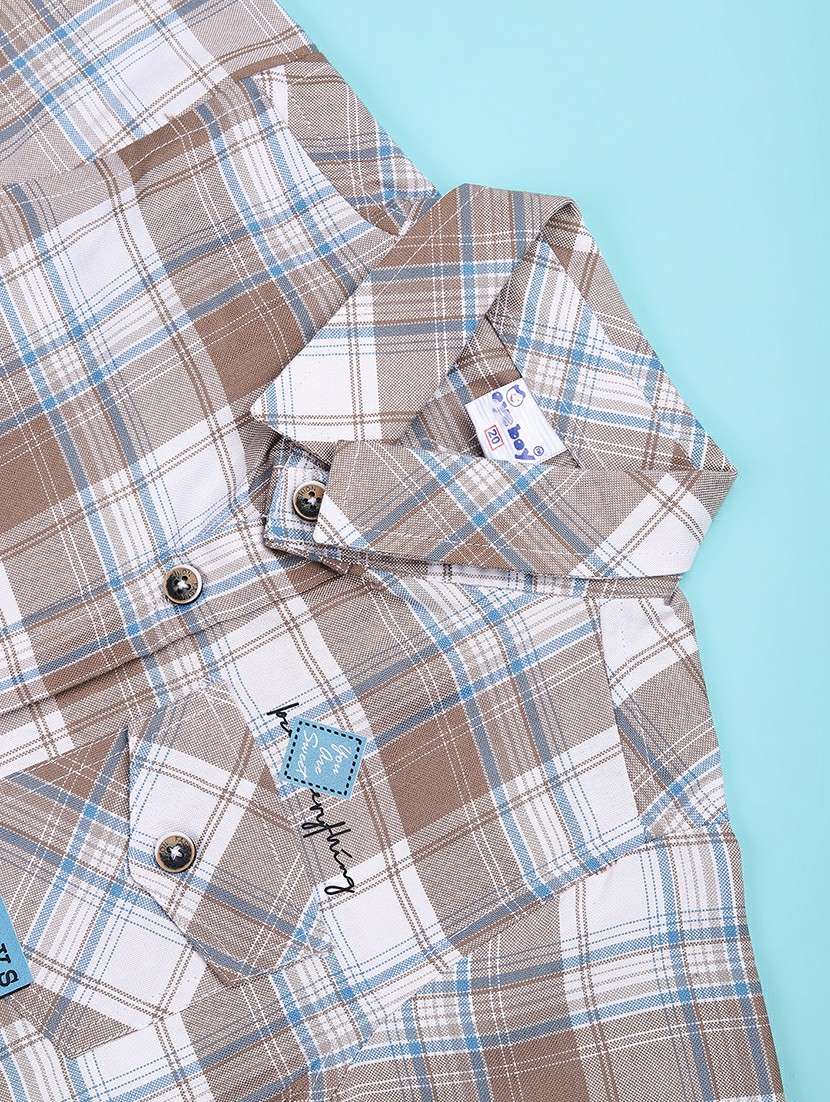 blue cotton combo infant twin set - 22346147 -  Standard Image - 4