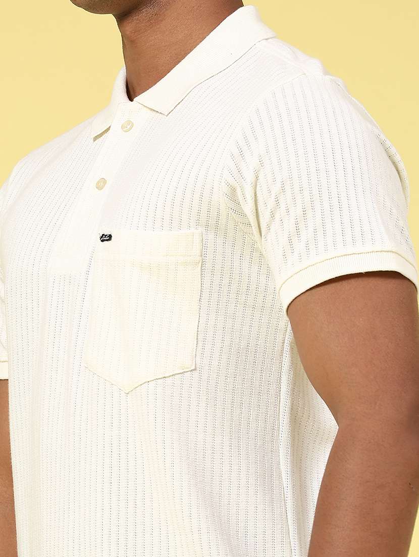 men self design short sleeve regular fit polo t-shirt - 22346270 -  Standard Image - 1