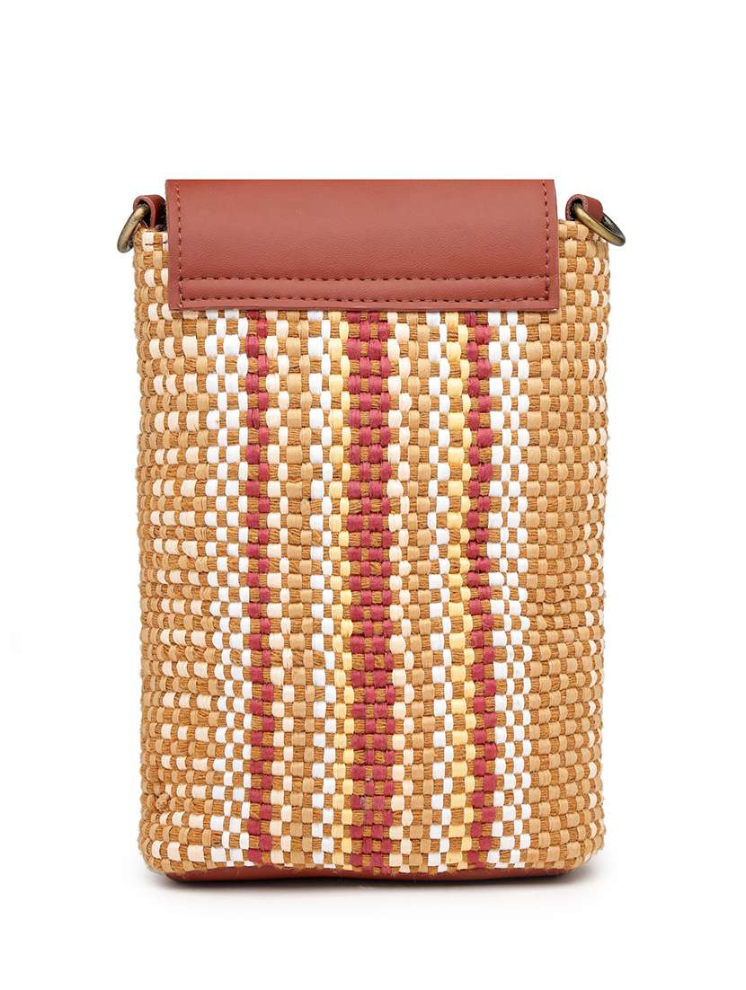 Women Self Designed Sling Bag With Adjustable Strap - 22346799 -  Standard Image - 1