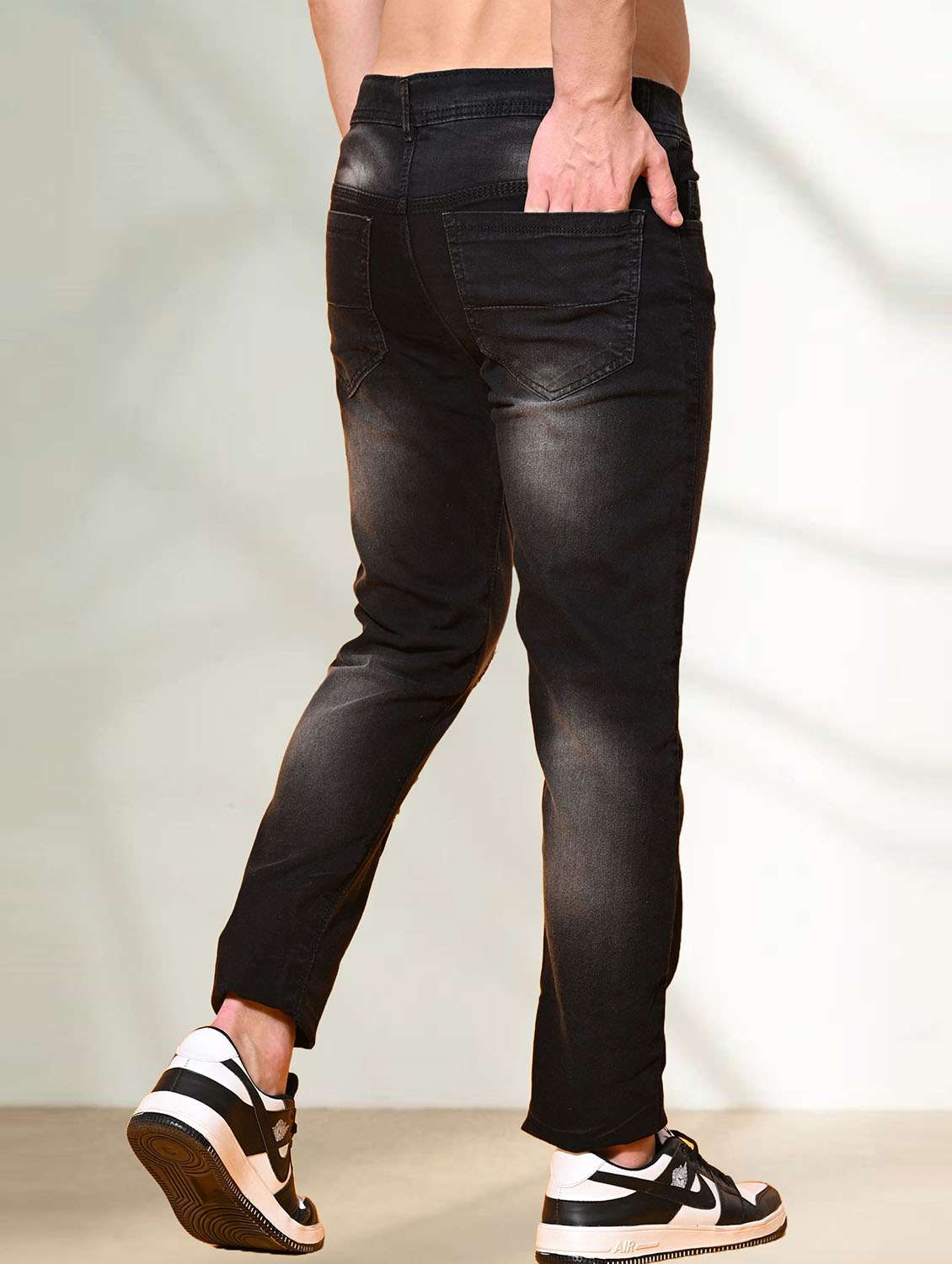men distressed mid rise slim fit jean - 22347182 -  Standard Image - 1
