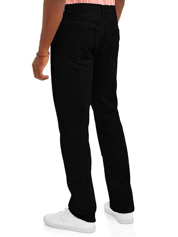 men slash knee mid rise slim fit jean - 22347676 -  Standard Image - 1