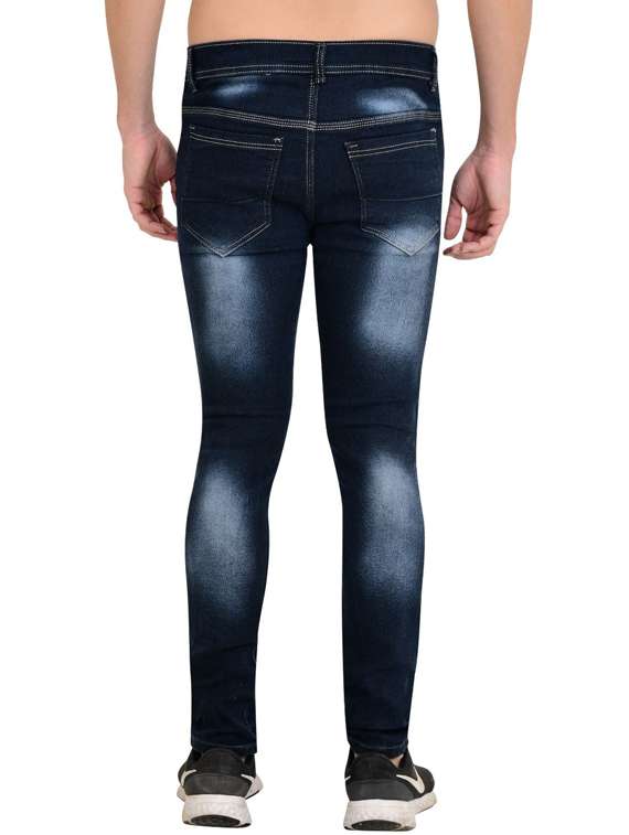 men slash knee mid rise skinny fit jean - 22348042 -  Standard Image - 1