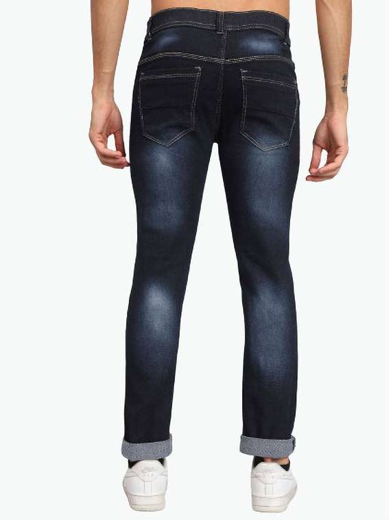 men slash knee mid rise slim fit jean - 22348045 -  Standard Image - 1