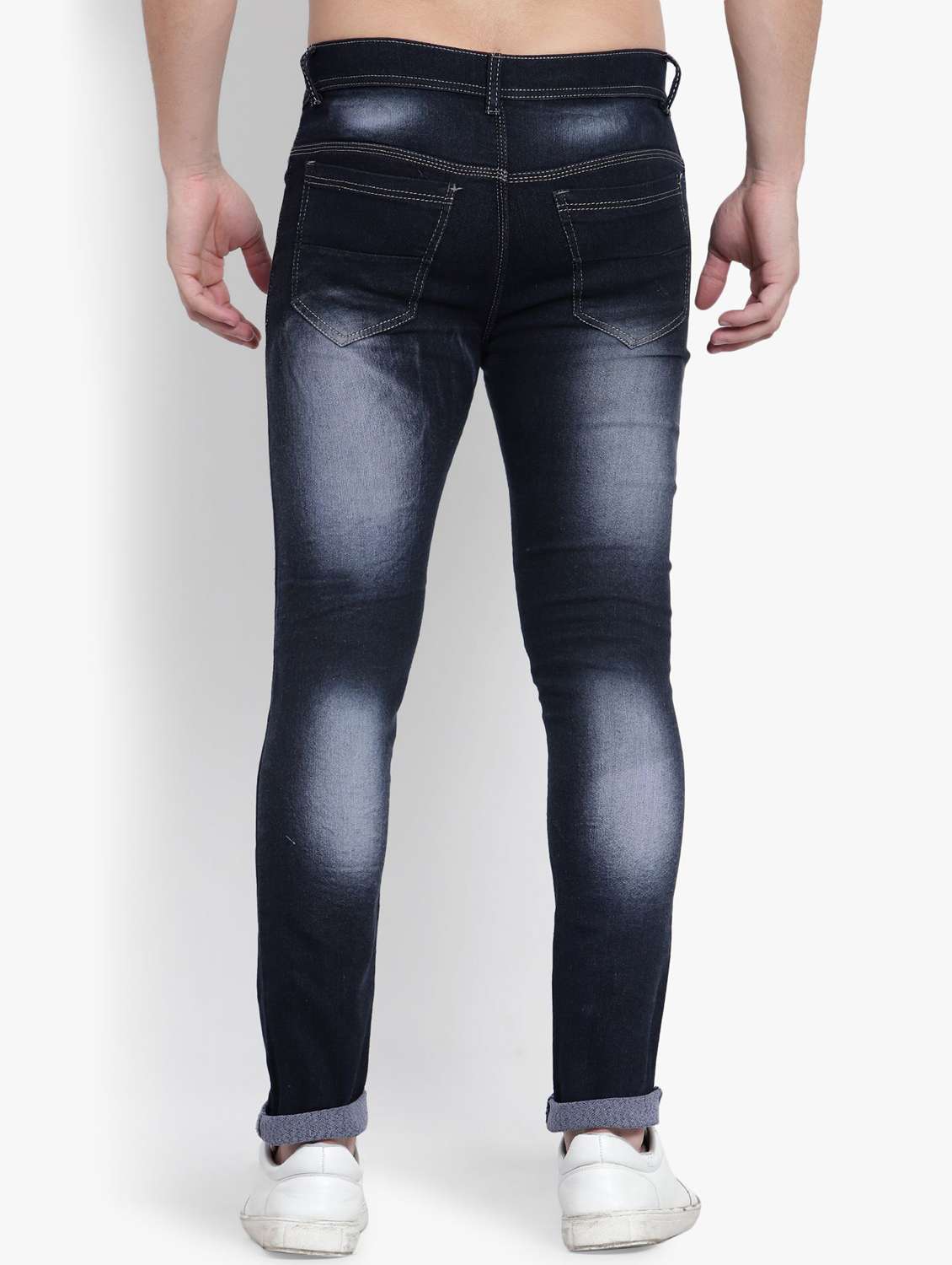 men solid mid rise slim fit jean - 22348066 -  Standard Image - 1