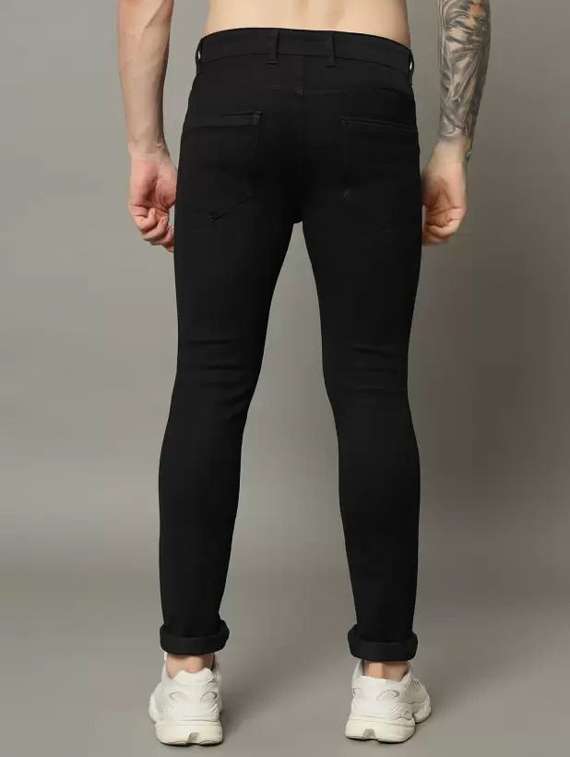 men solid mid rise skinny fit jean - 22349581 -  Standard Image - 1