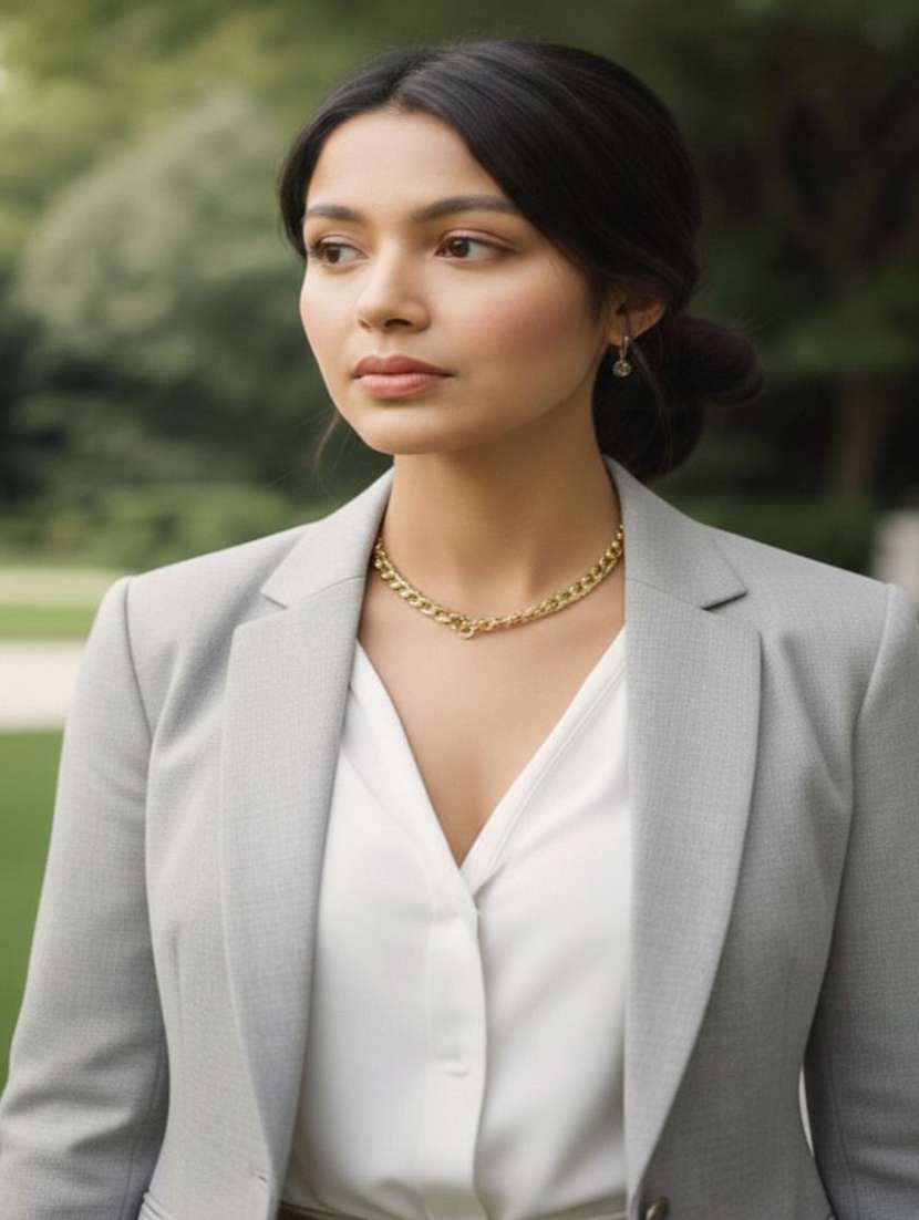 women solid long sleeve single breasted blazer - 22353368 -  Standard Image - 1