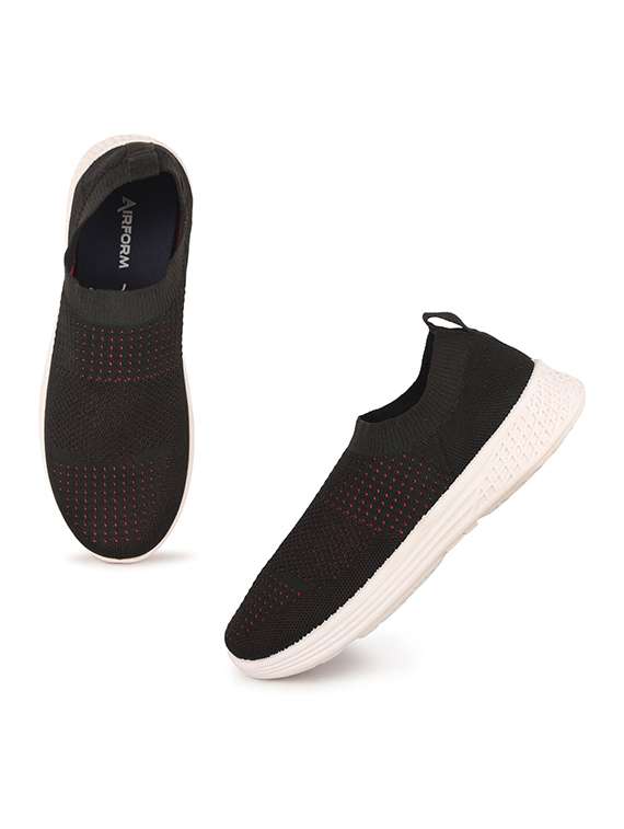 women black slip on casual shoe - 22353450 -  Standard Image - 1