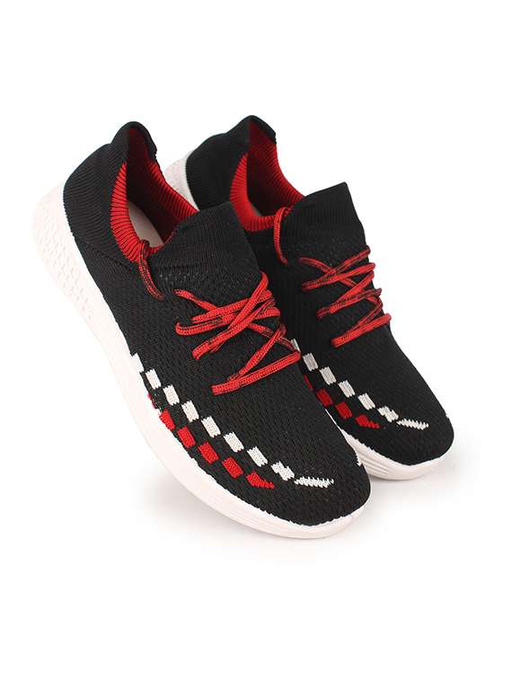 women black lace up casual shoe - 22353452 -  Standard Image - 1