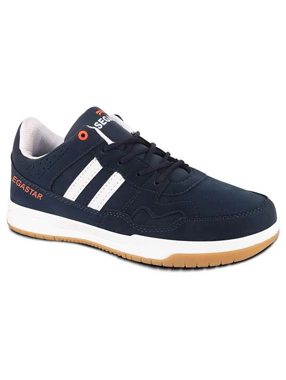 men striped slip on sneaker - 22353461 -  Standard Image - 1