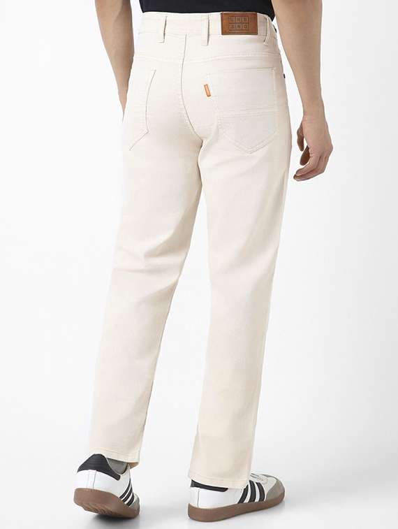 men plain mid rise full length jeans - 22353653 -  Standard Image - 1