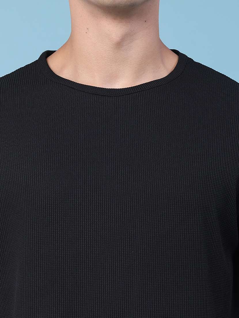 men self design round neck t-shirt and shorts co-ord set - 22353819 -  Standard Image - 1