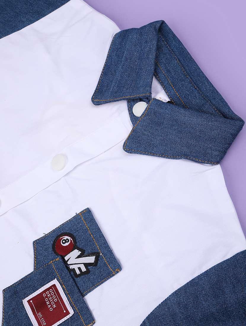 white cotton shirts top - 22353837 -  Standard Image - 4