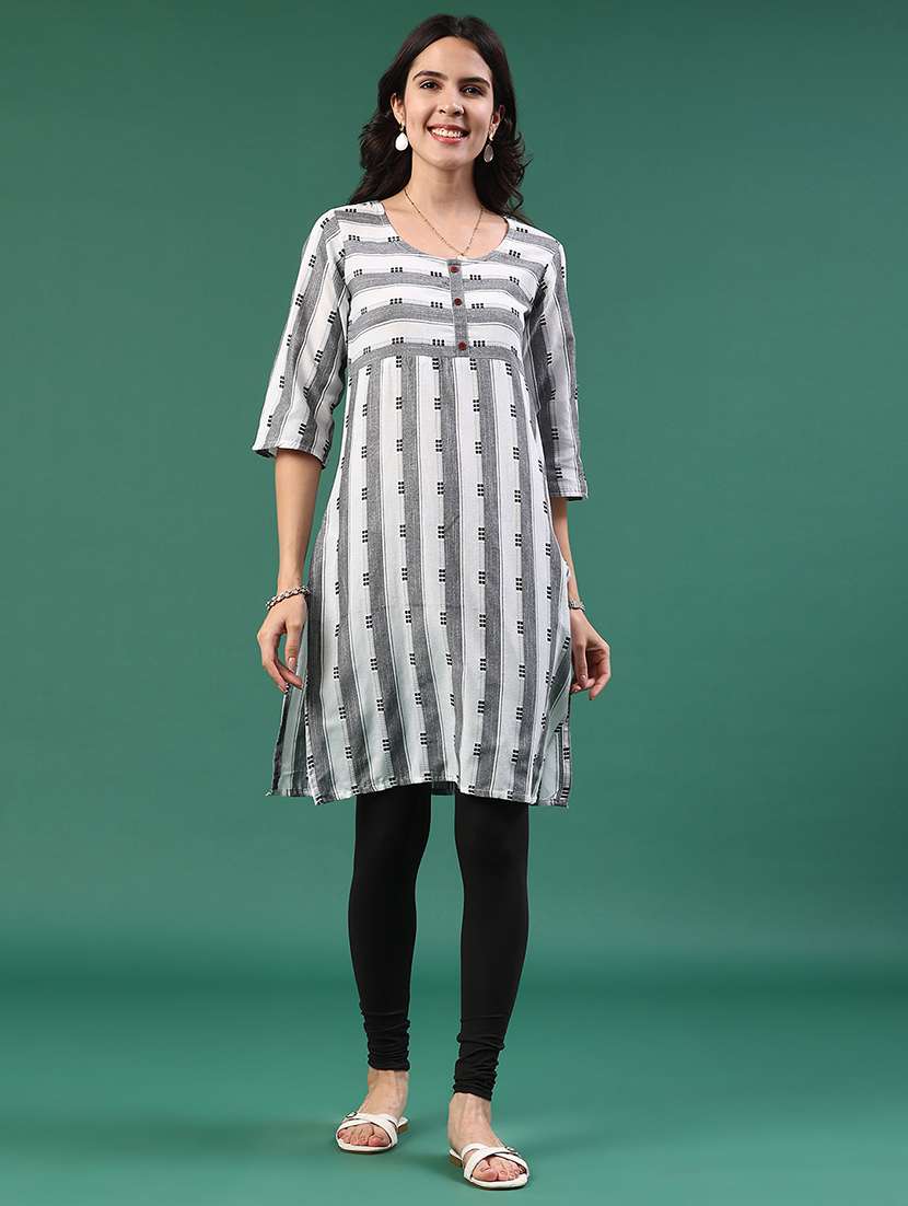 women white cotton straight kurta