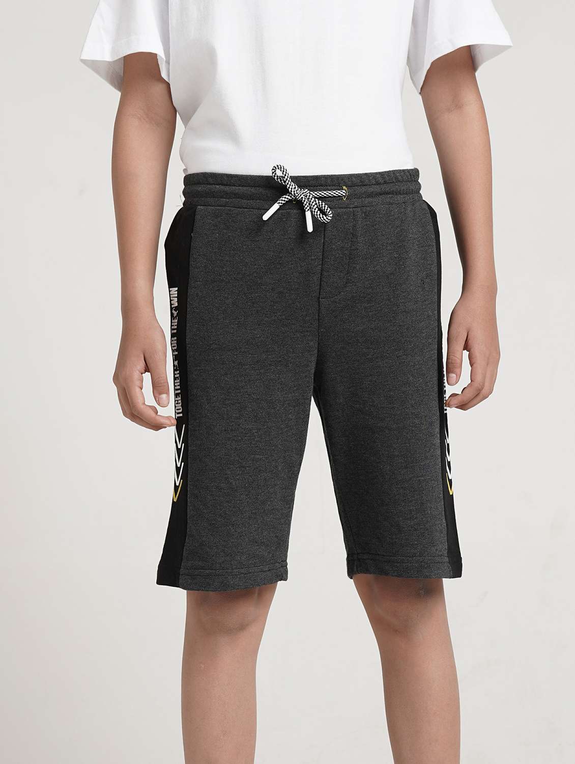 boys tapered mid rise shorts  - 22354298 -  Standard Image - 4