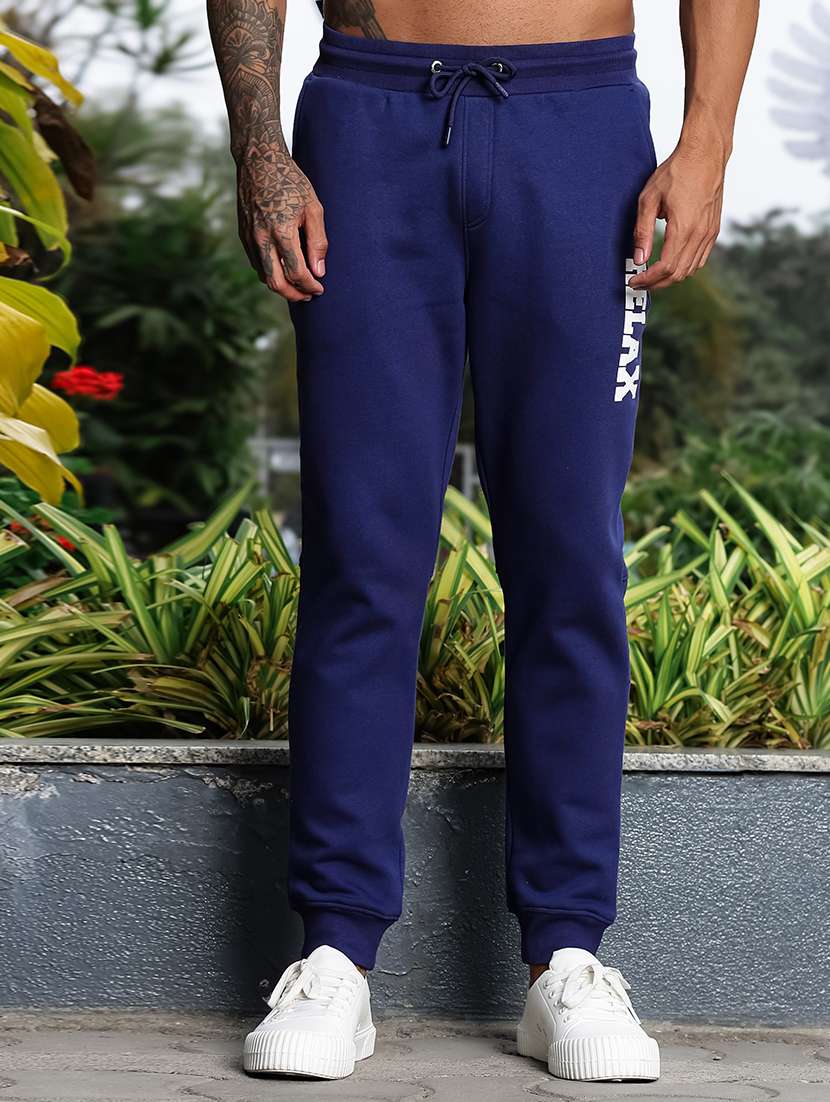 men typographic long sleeve full length track suit - 22354337 -  Standard Image - 6