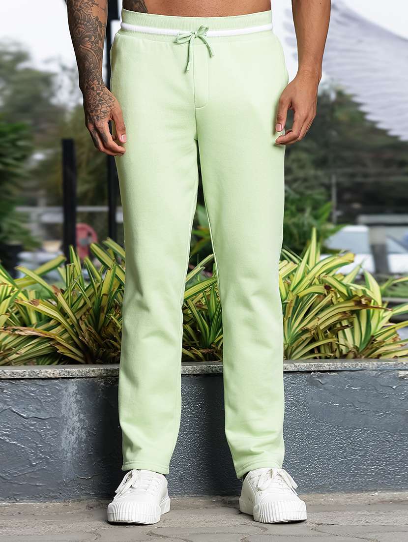 men solid long sleeve full length track suit - 22354346 -  Standard Image - 6