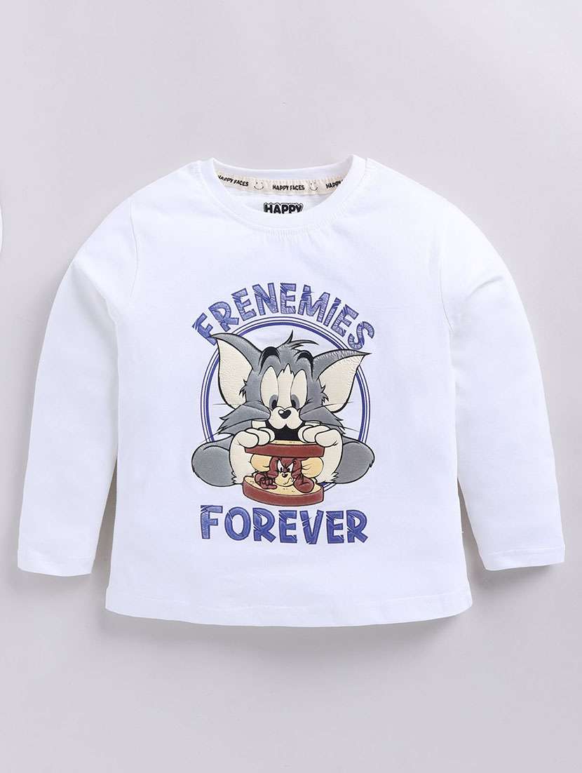boys printed long sleeve t-shirt - 22354378 -  Standard Image - 1