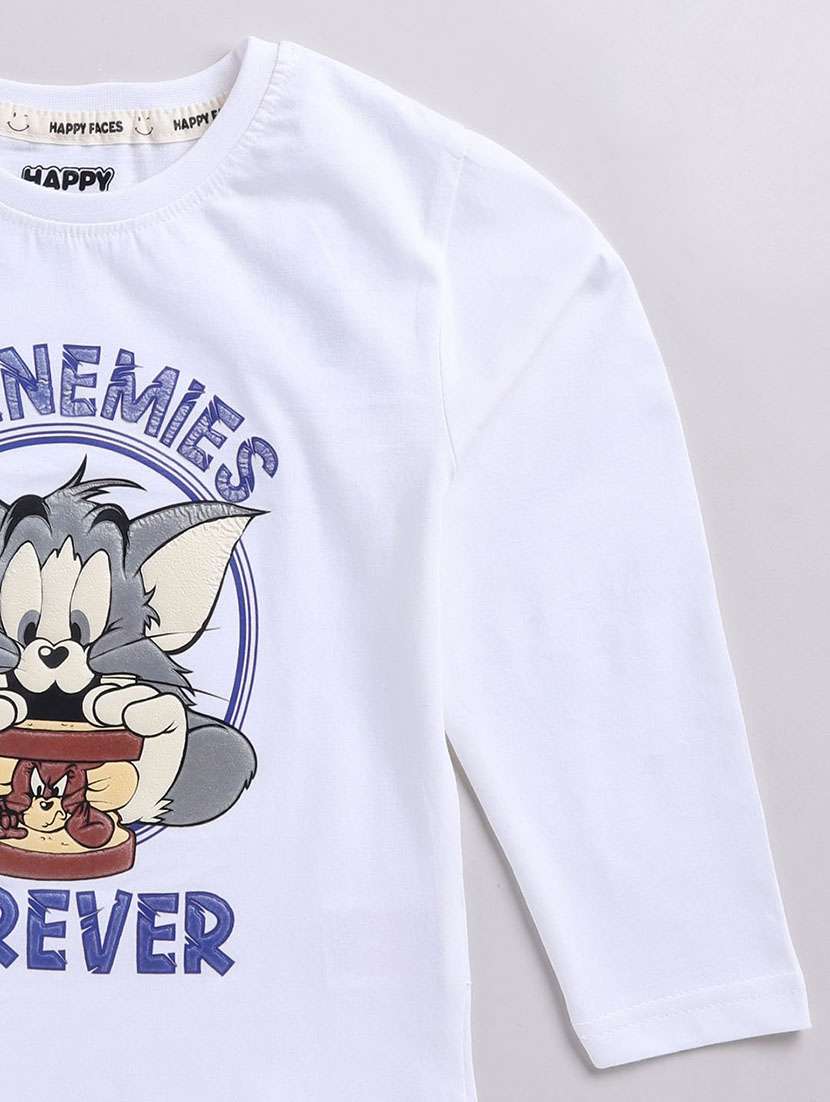 boys printed long sleeve t-shirt - 22354378 -  Standard Image - 4