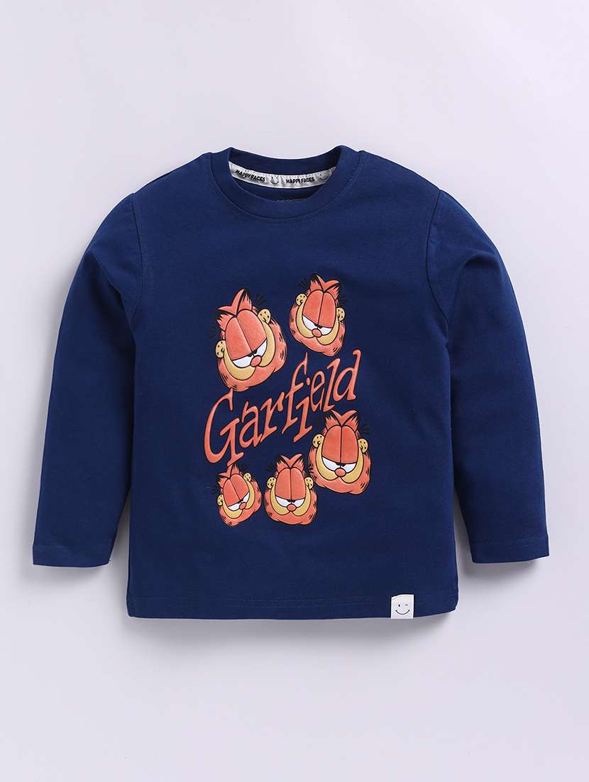 boys printed long sleeve t-shirt - 22354381 -  Standard Image - 1