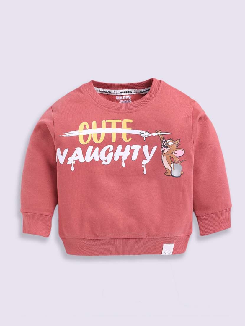 boys printed long sleeve sweatshirt - 22354409 -  Standard Image - 1