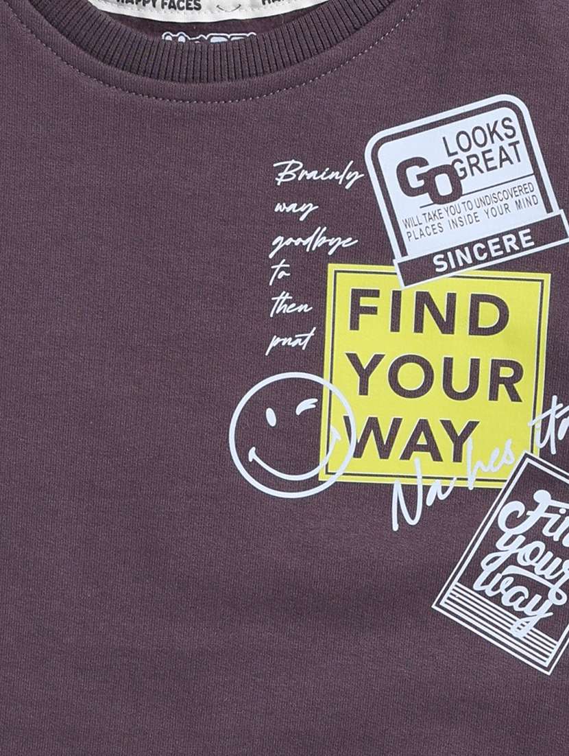 boys printed long sleeve sweatshirt - 22354411 -  Standard Image - 4