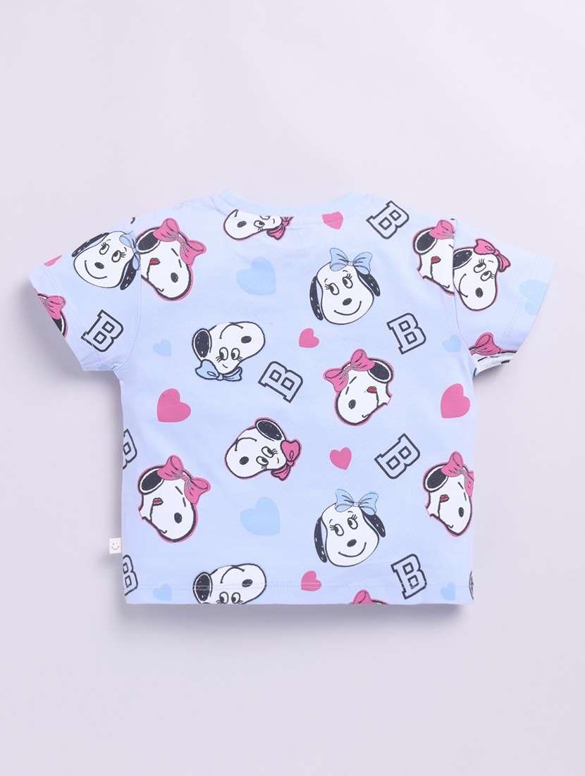 girls printed short sleeve tee - 22354418 -  Standard Image - 1