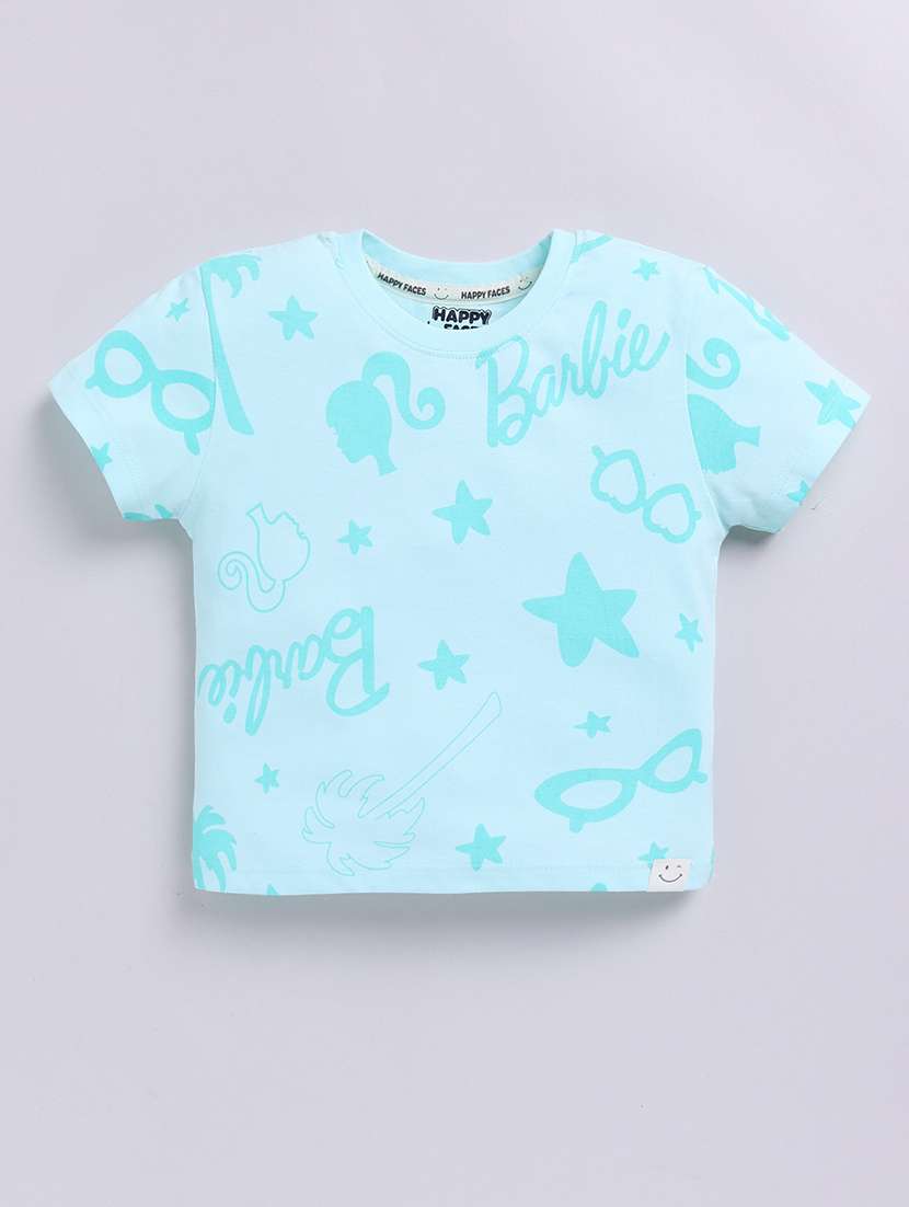 girls printed long sleeve tee - 22354434 -  Standard Image - 1