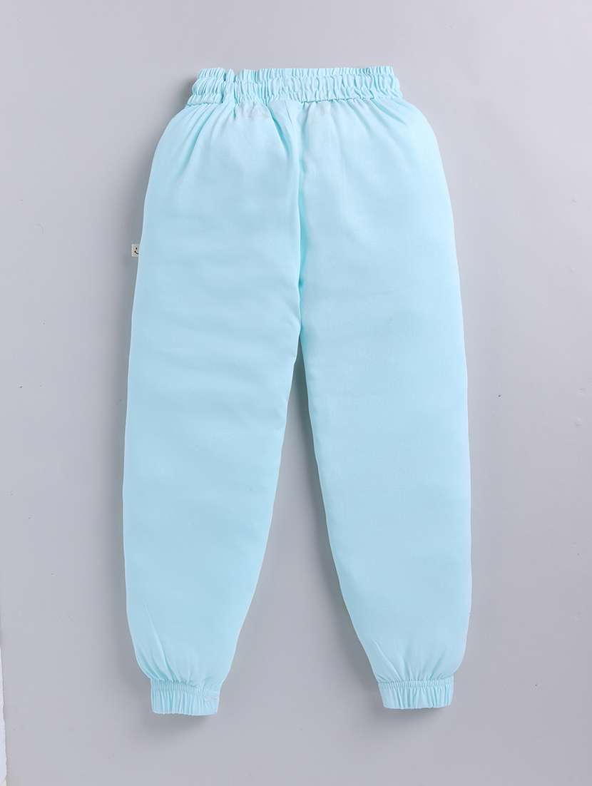 girls printed mid rise jogger - 22354478 -  Standard Image - 1