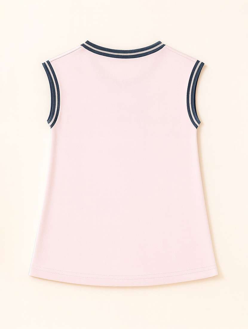 girls printed sleeveless t-shirt dress - 22354486 -  Standard Image - 1