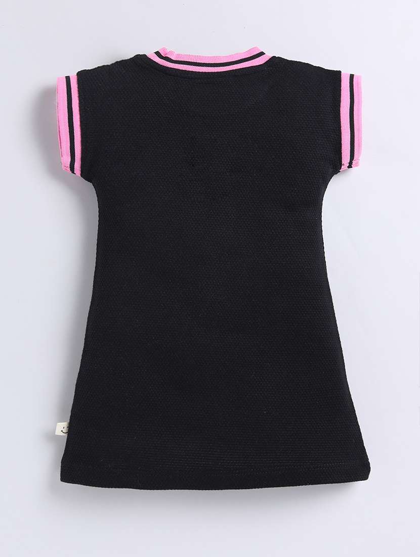 girls printed short sleeve t-shirt dress - 22354490 -  Standard Image - 1