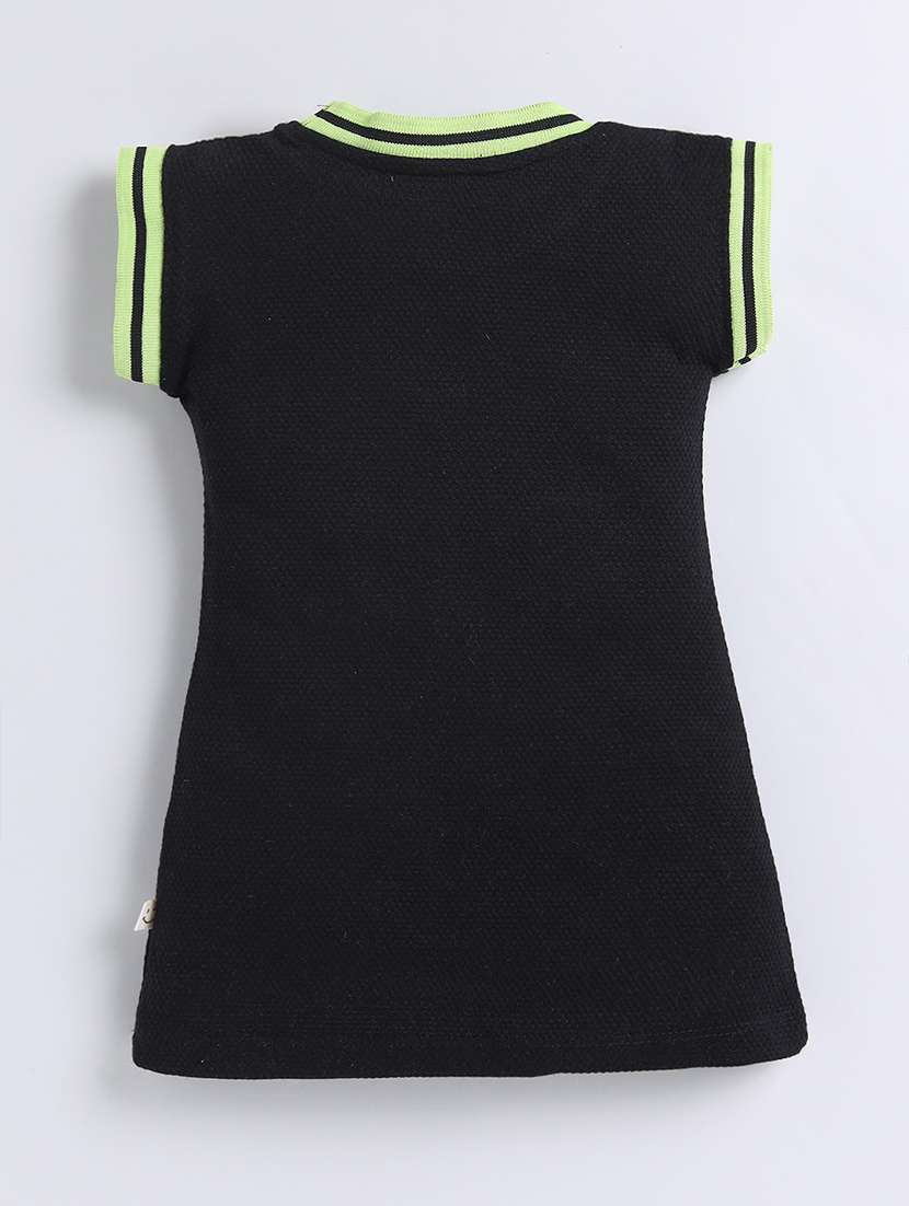 girls printed short sleeve t-shirt dress - 22354491 -  Standard Image - 1