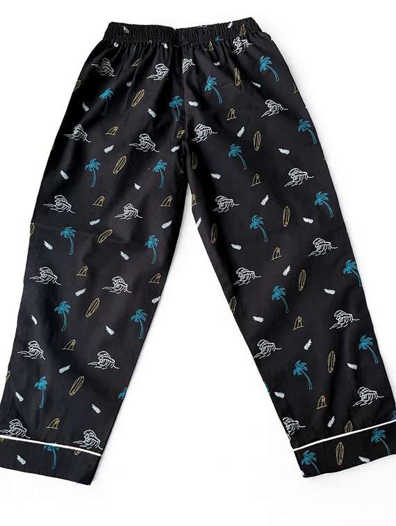 boys printed long sleeve nightwear pyjama set - 22354543 -  Standard Image - 4