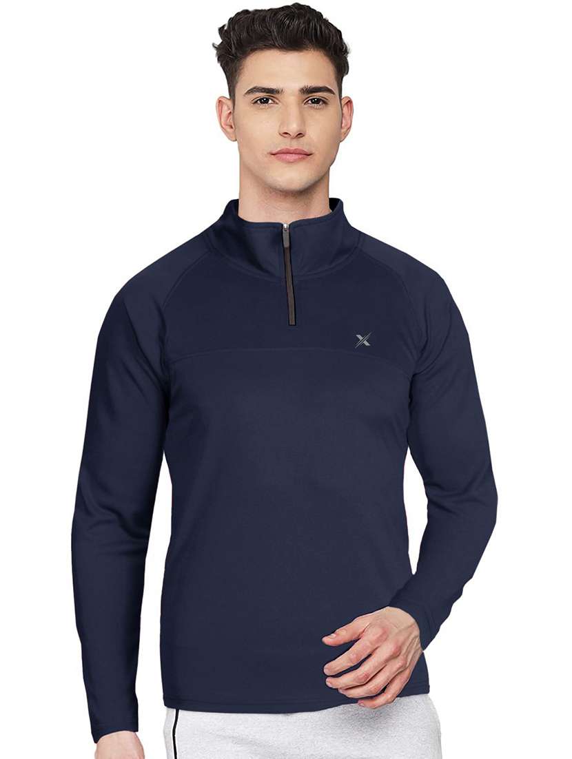 men pack of 2 solid long sleeve sports t-shirt - 22354688 -  Standard Image - 1