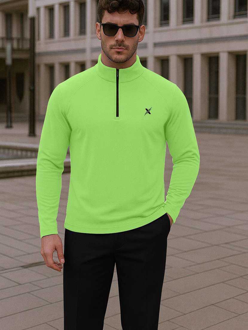men solid long sleeve regular fit t-shirt - 22354747 -  Standard Image - 1
