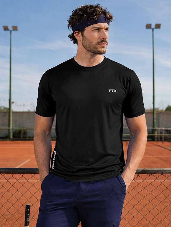 men packof 3 solid short sleeve sports t-shirt - 22354772 -  Standard Image - 1