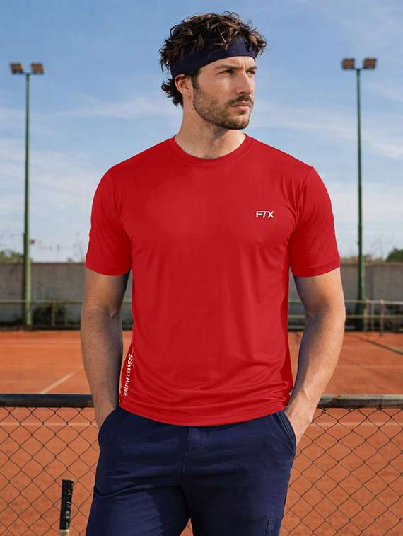 men pack of 3 solid short sleeve sports t-shirt - 22354888 -  Standard Image - 1