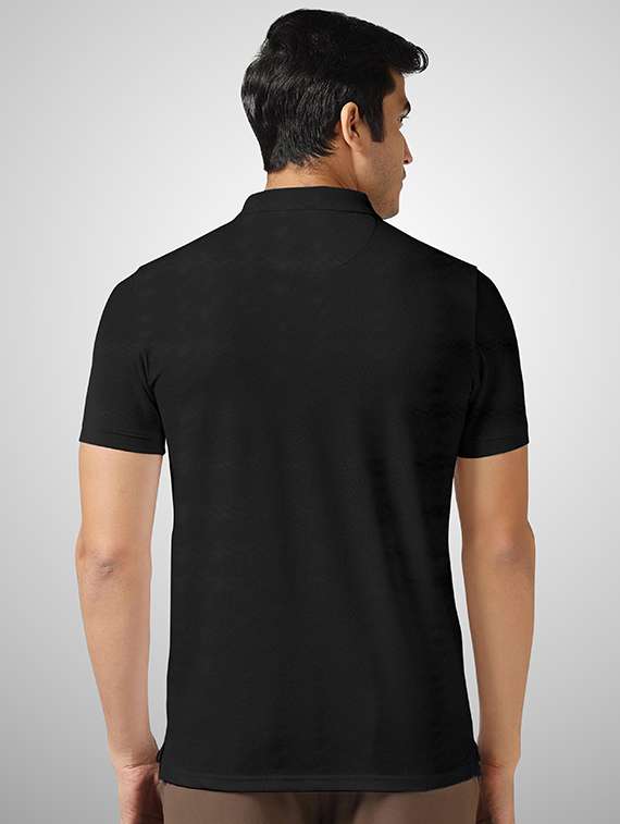 men solid short sleeve regular fit polo t-shirt - 22354965 -  Standard Image - 1