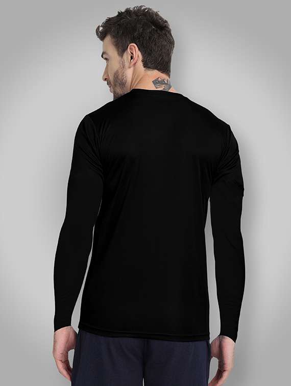 men pack of 4 solid long sleeve sports t-shirt - 22355027 -  Standard Image - 4