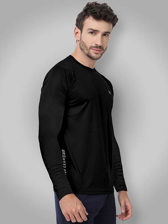 men solid long sleeve t-shirt - 22355051 -  Standard Image - 1