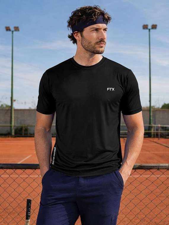 men pack of 2 solid short sleeve t-shirt - 22355107 -  Standard Image - 1